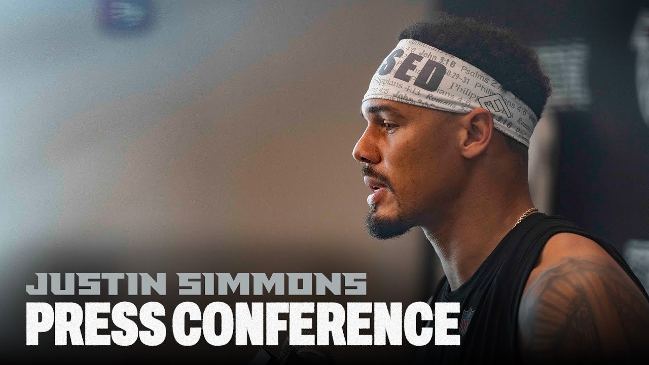 Justin Simmons on free agency and the meetings with Falcons' players that brought him to The A