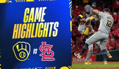 Brewers vs. Cardinals Game Highlights (8/20/24) | MLB Highlights