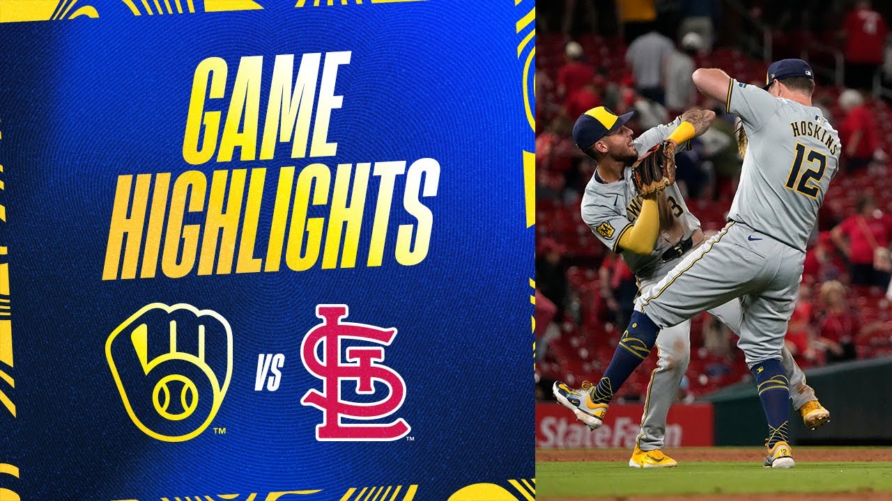 Brewers vs. Cardinals Game Highlights (8/20/24) | MLB Highlights