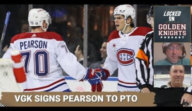 VGK signs Tanner Pearson to PTO / Stone comments on next season / Can Eichel be a top 5 center?