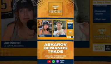 Yaroslav Askarov Requests Trade from Nashville Predators