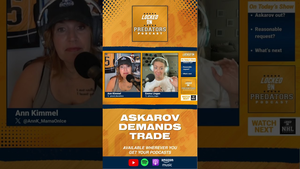 Yaroslav Askarov Requests Trade from Nashville Predators