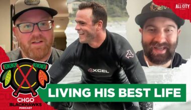 Chicago Blackhawks legend Jonathan Toews enjoying “unofficial retirement” | CHGO Blackhawks Podcast