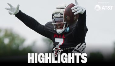 Highlights | Atlanta Falcons battle it out on the field l 2024 AT&T Training Camp | NFL