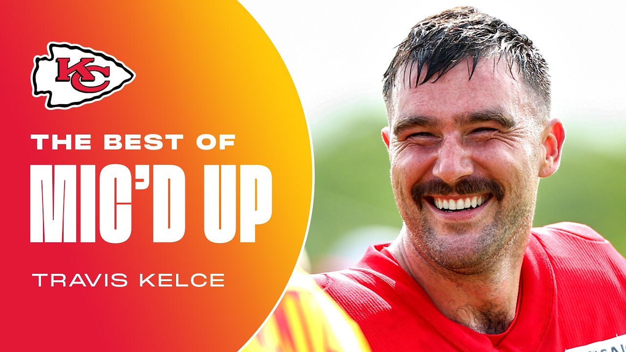 Travis Kelce was Mic'd Up for Training Camp: 'Remember the Little Giants?' 🤣 | Kansas City Chiefs