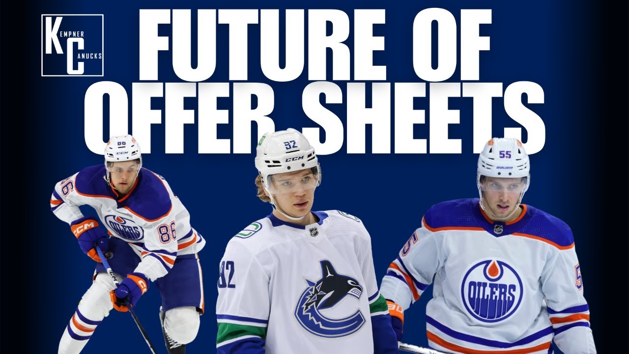 The FUTURE of NHL Offer Sheets. #Canucks
