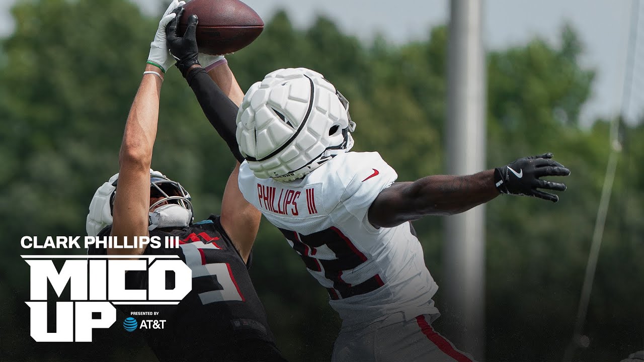 Clark Phillips III is mic'd up at AT&T Training Camp | Atlanta Falcons