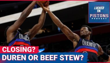 Who Should Close For Detroit Pistons: Jalen Duren Or Isaiah Stewart?