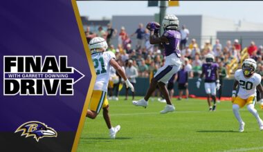 Zay Flowers Showed His Leadership in Green Bay | Baltimore Ravens Final Drive