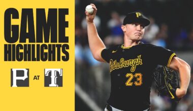 Mitch Keller Throws 7+ Scoreless Innings in Win | Pirates vs. Rangers Highlights (8/20/24)