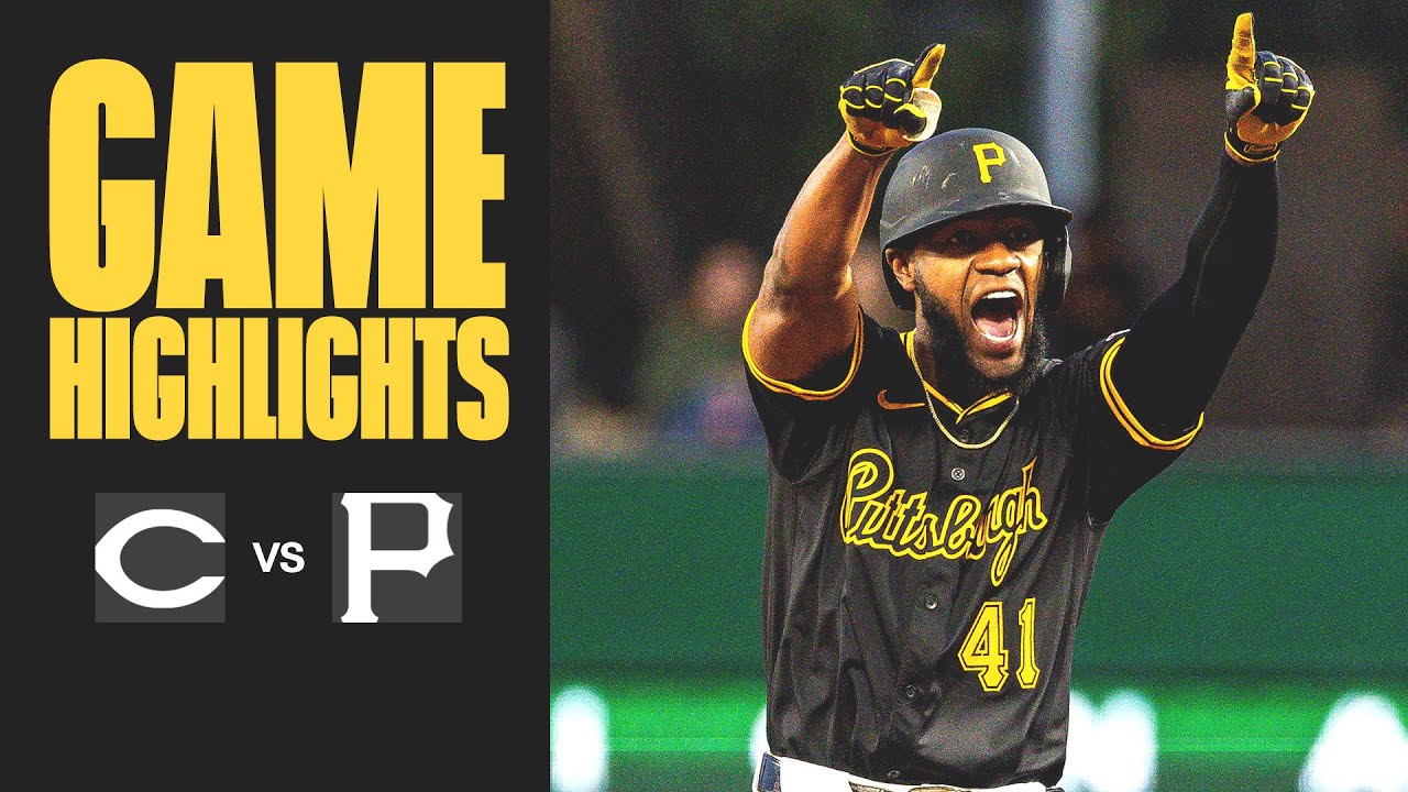 Bryan De La Cruz Records 3 RBI and 3 Hits in Win | Reds vs. Pirates Highlights (8/22/24)