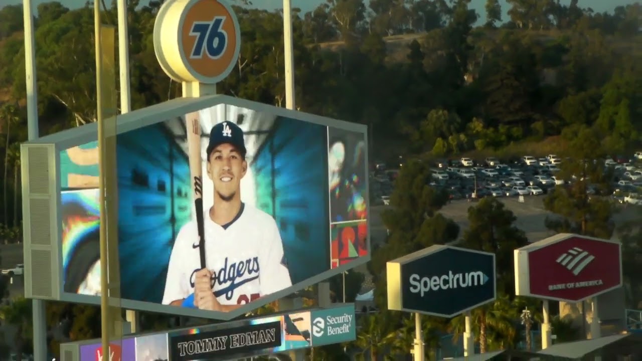Los Angeles Dodgers starting lineups at Dodger Stadium  8/23/24