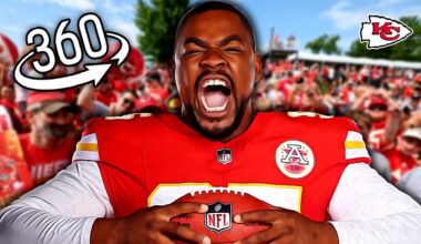 360° Video - NFL Training Camp Experience | Kansas City Chiefs