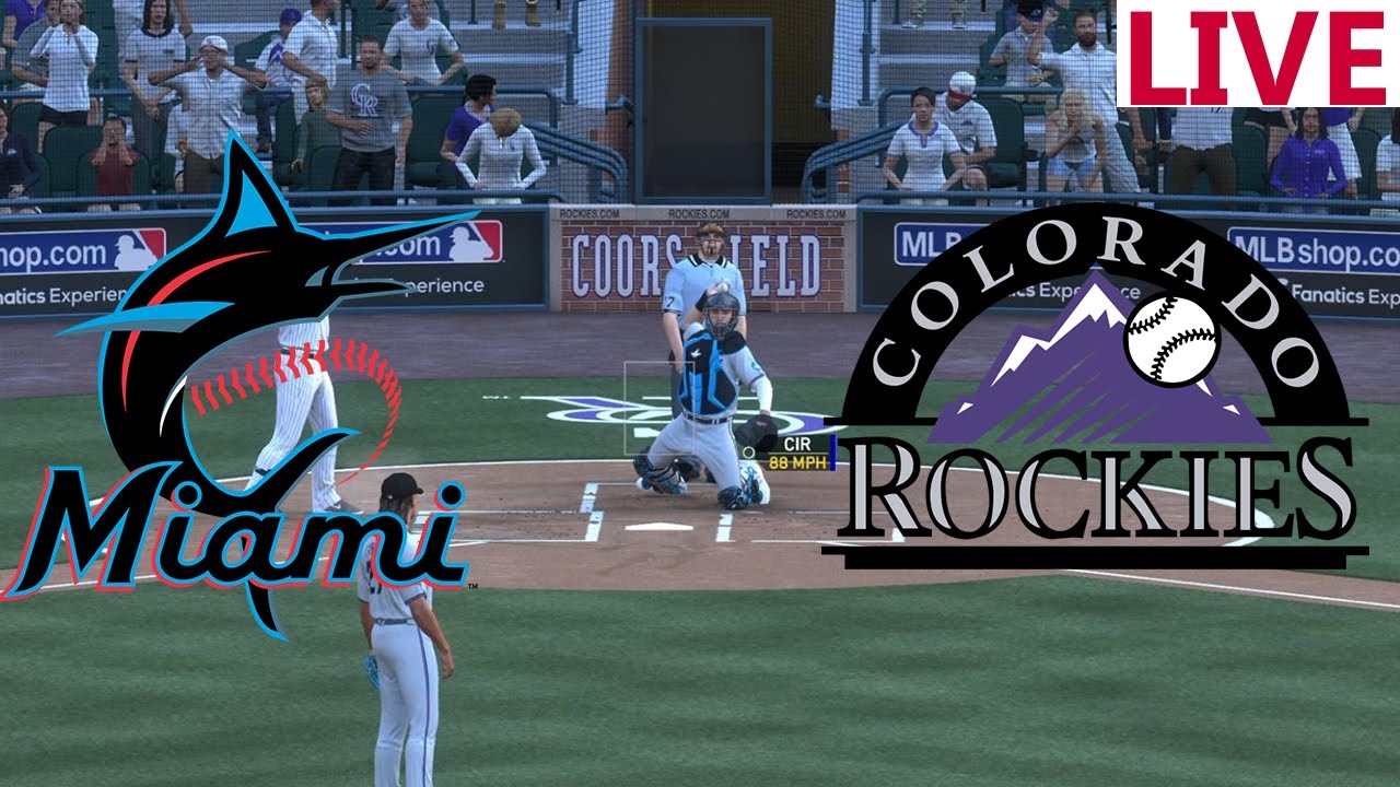 🔴LIVE Baseball🔴 Miami Marlins vs Colorado Rockies/ August 26/ MLB EN vivo/MLB The show 2024