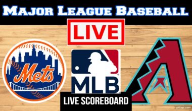 Live: New York Mets Vs Arizona Diamondbacks | MLB | Play by Play | Live Scoreboard