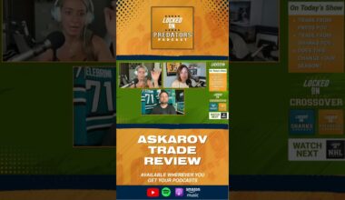Analyzing the Nashville Predators San Jose Sharks Trade with Yaroslav Askarov