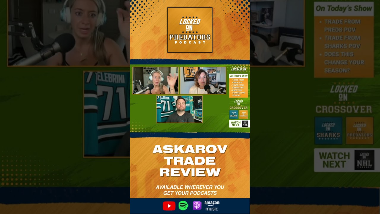 Analyzing the Nashville Predators San Jose Sharks Trade with Yaroslav Askarov