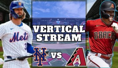 Arizona Diamondbacks vs New York Mets Live Reaction | MLB | VERTICAL | 8/28/24 | D'Backs vs Mets