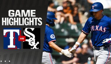 Rangers vs. White Sox Game Highlights (8/29/24) | MLB Highlights
