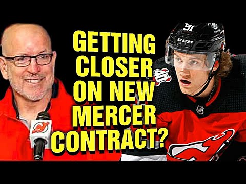 NJ Devils & Dawson Mercer GETTING CLOSER With A New Contract?