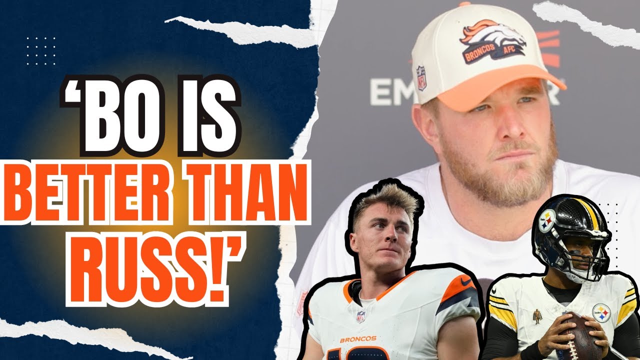 Denver Broncos RT Mike McGlinchey PRAISES BO NIX; Throws SHADE at Russell Wilson??