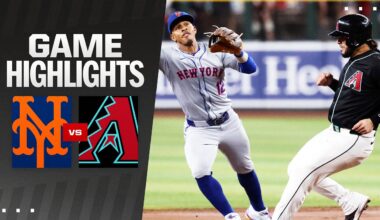Mets vs. D-backs Game Highlights (8/29/24) | MLB Highlights