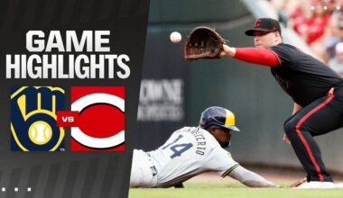 Brewers vs. Reds Game 2 Highlights (8/30/24) | MLB Highlights