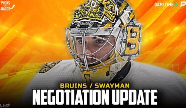 Swayman and Bruins Still Deadlocked | Pucks with Haggs