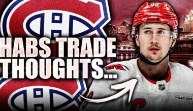 MARTIN NECAS SPEAKS OUT ON A TRADE TO THE MONTREAL CANADIENS: CAROLINA HURRICANES NEWS