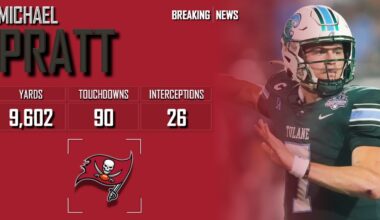 𝐁𝐑𝐄𝐀𝐊𝐈𝐍𝐆 𝐍𝐄𝐖𝐒: Tampa Bay Buccaneers Sign Exciting Quarterback Michael Pratt | 2024 NFL Offseason