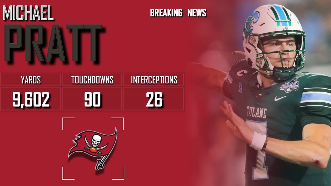 𝐁𝐑𝐄𝐀𝐊𝐈𝐍𝐆 𝐍𝐄𝐖𝐒: Tampa Bay Buccaneers Sign Exciting Quarterback Michael Pratt | 2024 NFL Offseason