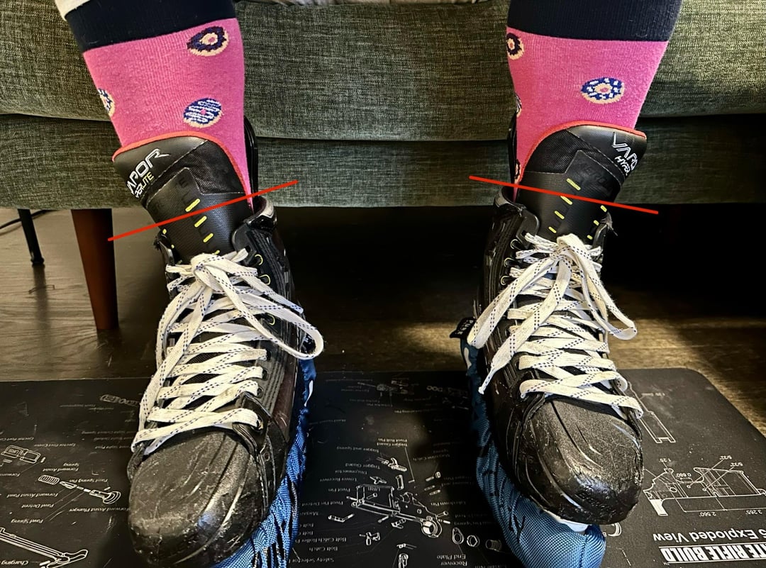 Has anyone cut the top of their skate tongues? Like Kaprizov does?