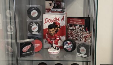 My Cabinet of Memorabilia is coming along nicely