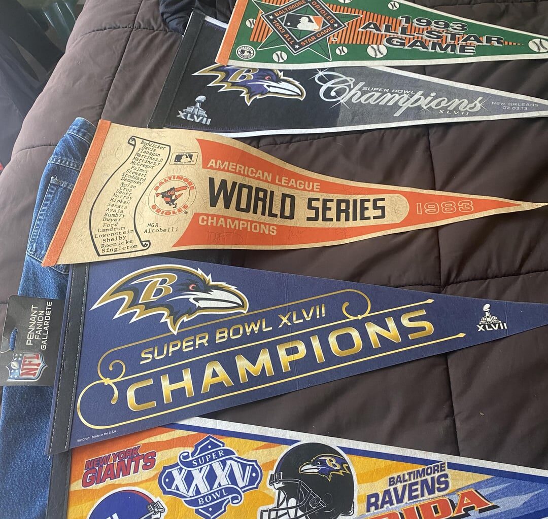 Old O’s stuff from my late super fan uncle 🖤