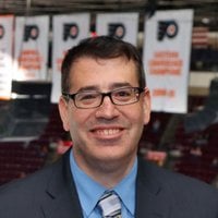 [Meltzer] Hearing the Flyers have interest in bringing to camp a "Euro goalie with North American experience". I believe it refers to 25 y/o Eetu Makiniemi, who has played in Finland's Liiga, briefly (2 GP) in NHL with the San Jose Sharks and AHL with Chicago Wolves & San Jose Barracuda.