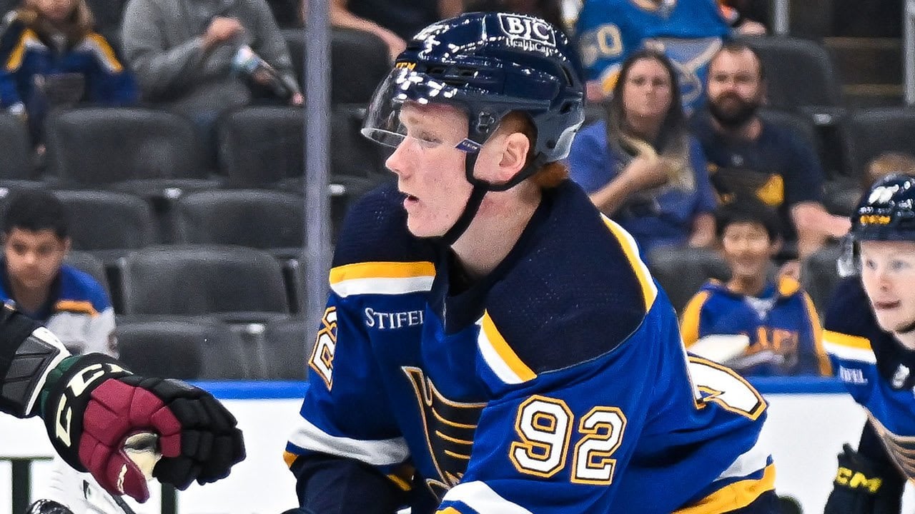 Blues have signed defenseman Quinton Burns to a three-year entry-level contract. Burns was drafted by the Blues in the third round, No. 74 overall, of the 2023 NHL Draft.