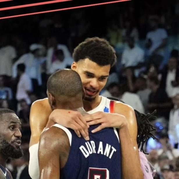 Wemby got honest with KD after Gold Medal