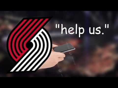 when the blazers' twitter guy lost it