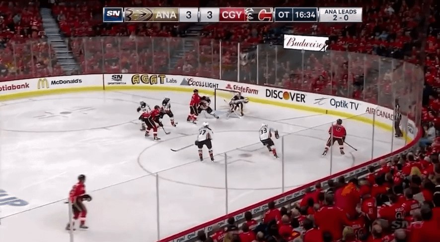 Flames overwhelm Ducks