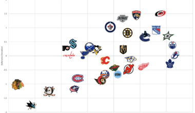 Nhl Visualized Team Stats post covid(2021-24)