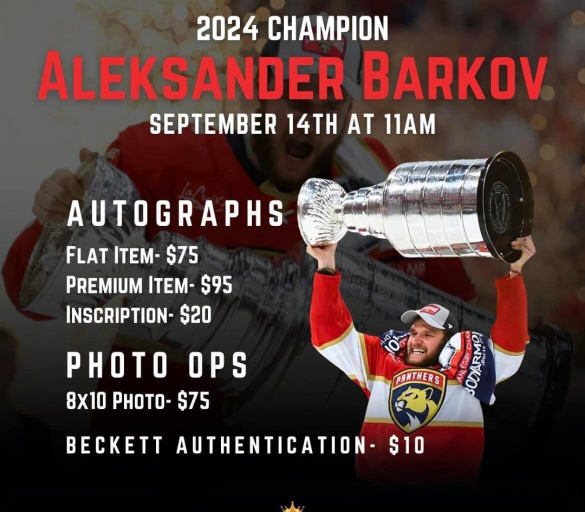 Barkov Signing