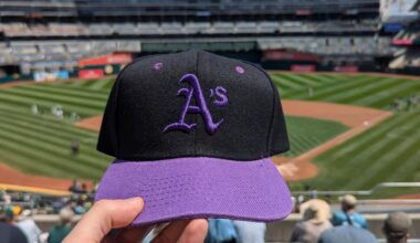 Got this hat on the way into the Coliseum today