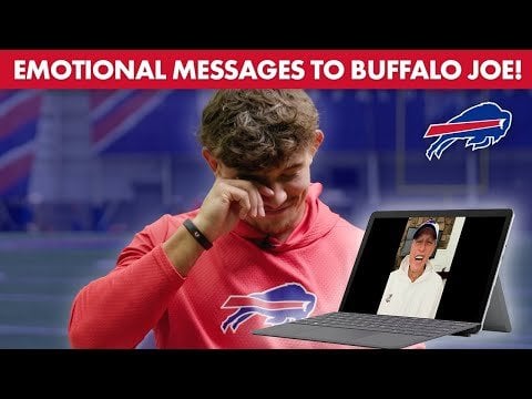 "Buffalo Joe" Andreessen Reacts To Emotional Messages From Family, Friends And Fans! | Buffalo Bills