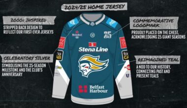 The Belfast Giants (☘️) have revealed their jerseys for the 2024/25 EIHL season!