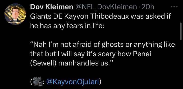 A true rendition about Sewells ability