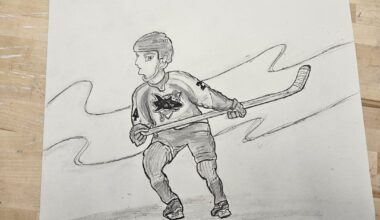 Does anyone know the name of this San Jose Sharks player? I drew him during art class, but I wasn't sure who he was! He wore the number 24! He seems pretty cool.