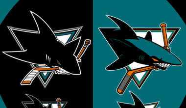 I decided to swap the retro and modern Sharks logos for fun!