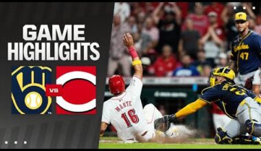 Brewers vs. Reds Game Highlights (8/31/24) | MLB Highlights