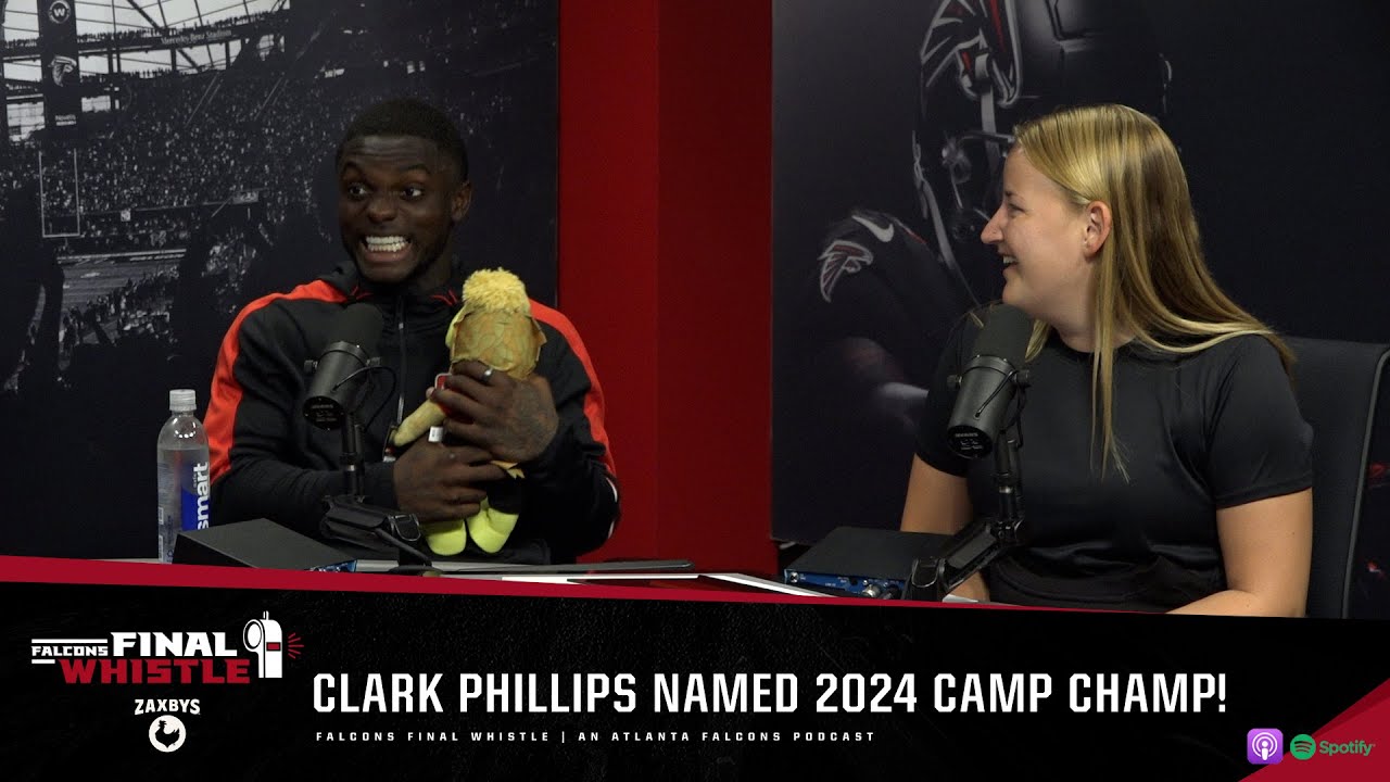 Clark Phillips crowned 2024 Camp Champ! | Falcons Final Whistle Podcast