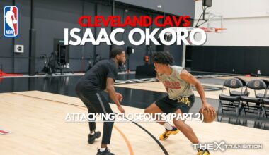 NBA Workout w/ Cleveland Cavaliers' Isaac Okoro | Attacking Closeouts (Part 2)